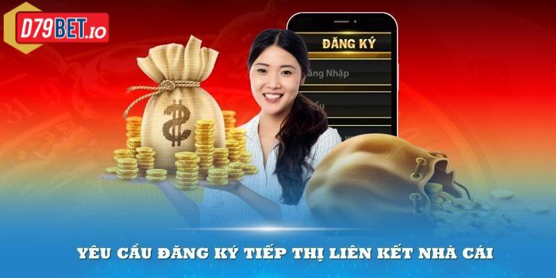 Đại lý D79bet – Chính sách đãi ngộ với hoa hồng cực khủng 3 Đăng ký chính sách đại lý D79bet với các thao tác cực nhanh.