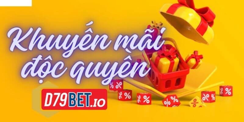 Khuyến mãi D79bet – Cập nhật ưu đãi khủng, mới nhất 2025 1 Nhà cái D79bet cung cấp cho cược thủ một loạt các loại khuyến mãi phong phú.
